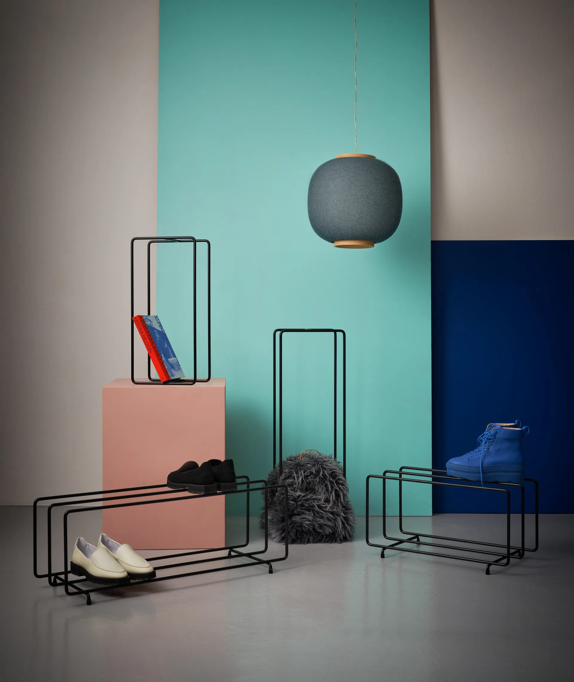 Estrutura de arrumação Mixrack L, Preto Maze