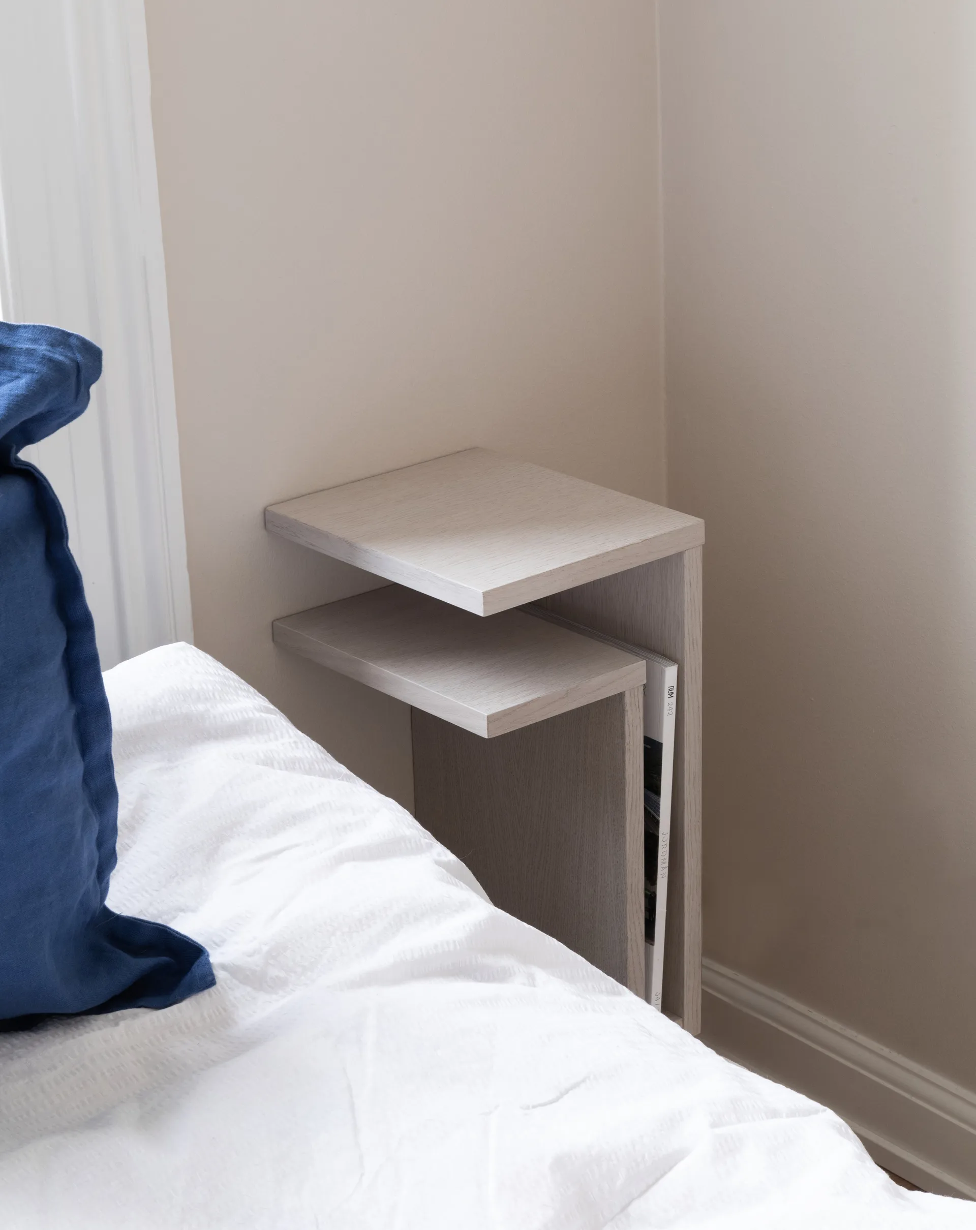 F-prateleira branco carvalho, Prateleira - esquerda Maze