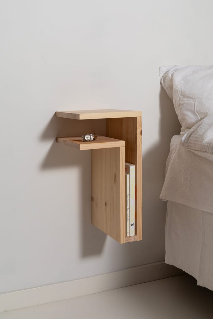 F-shelf Play DIY prateleira de parede, Pinheiro, esquerdo Maze
