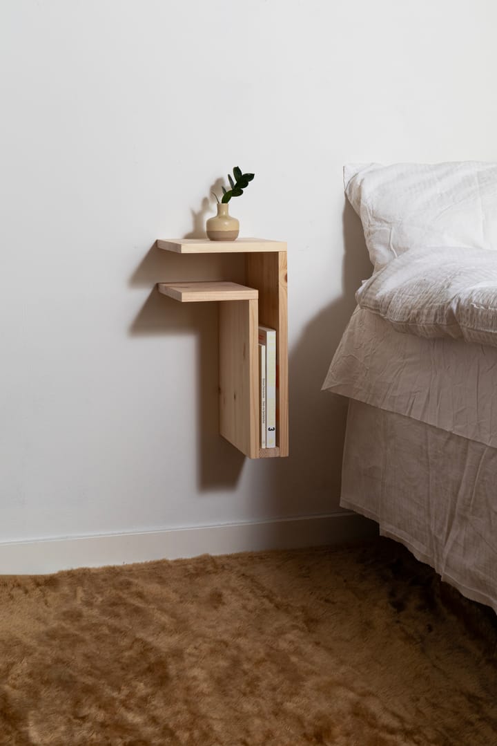 F-shelf Play DIY prateleira de parede, Pinheiro, esquerdo Maze
