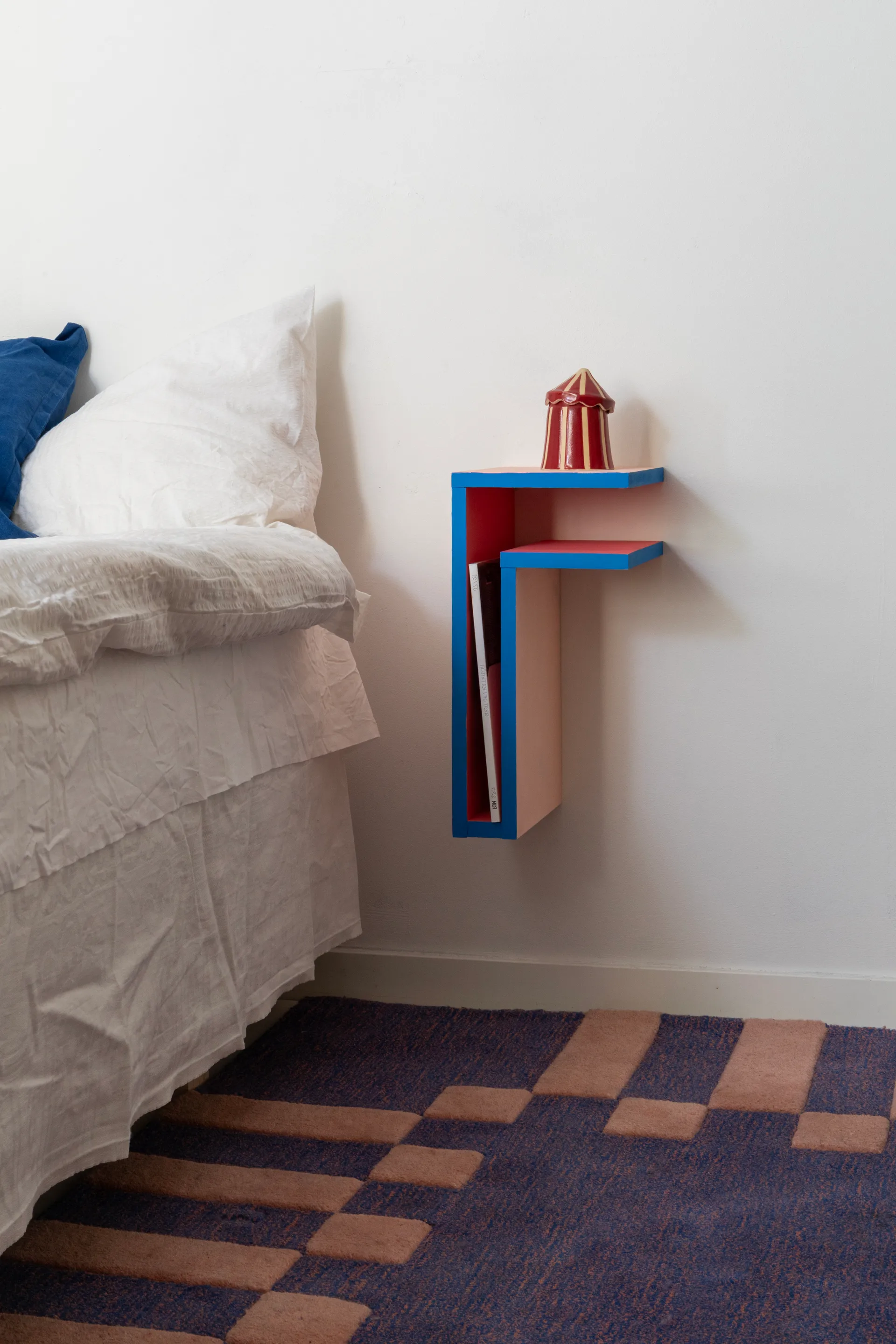 F-shelf Play DIY prateleira de parede, Pinho, direita Maze