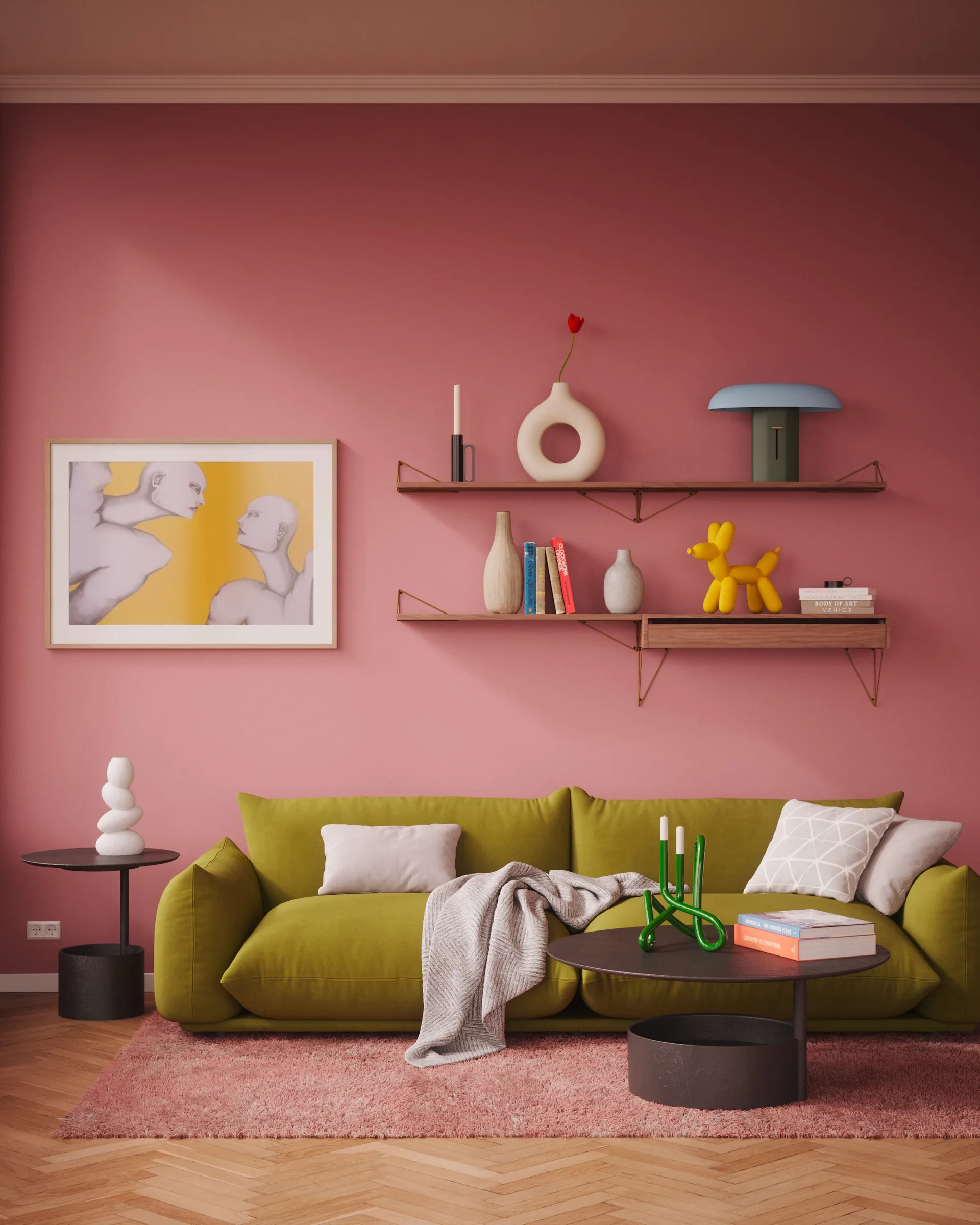 Gaveta Pythagoras L, nogueira Maze