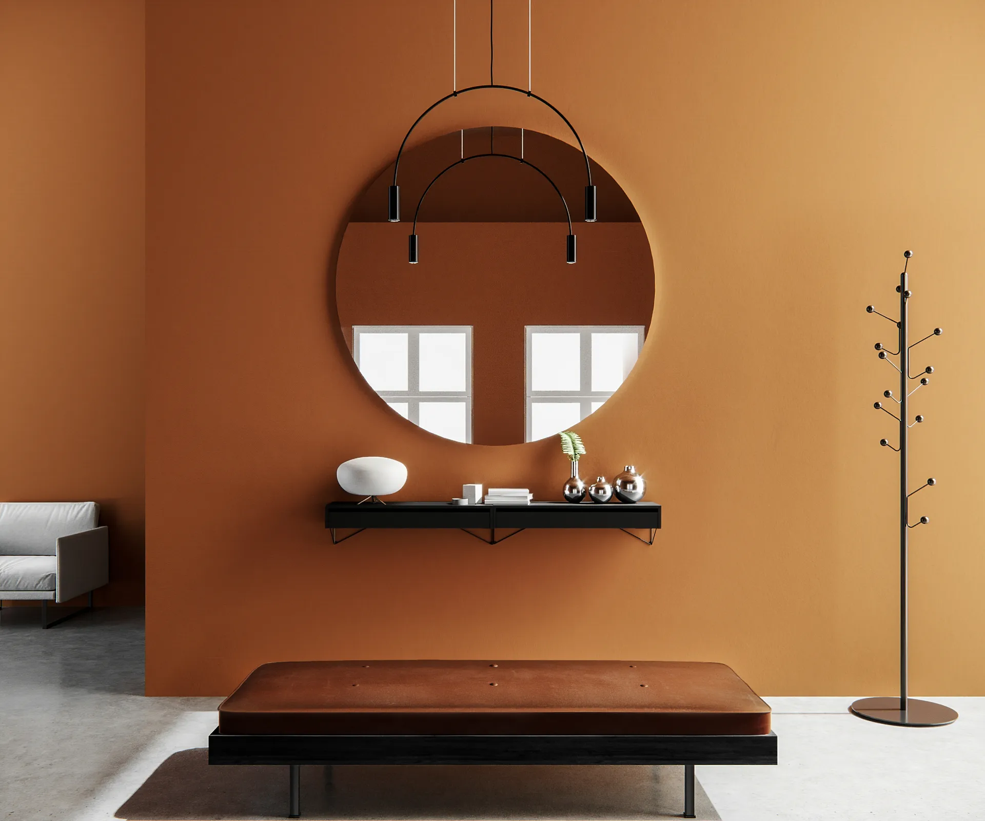 Gaveta Pythagoras L, preto Maze