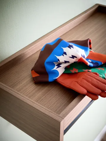 Gentle prateleira de cabide - Nogueira, 78x15x32 cm - Maze