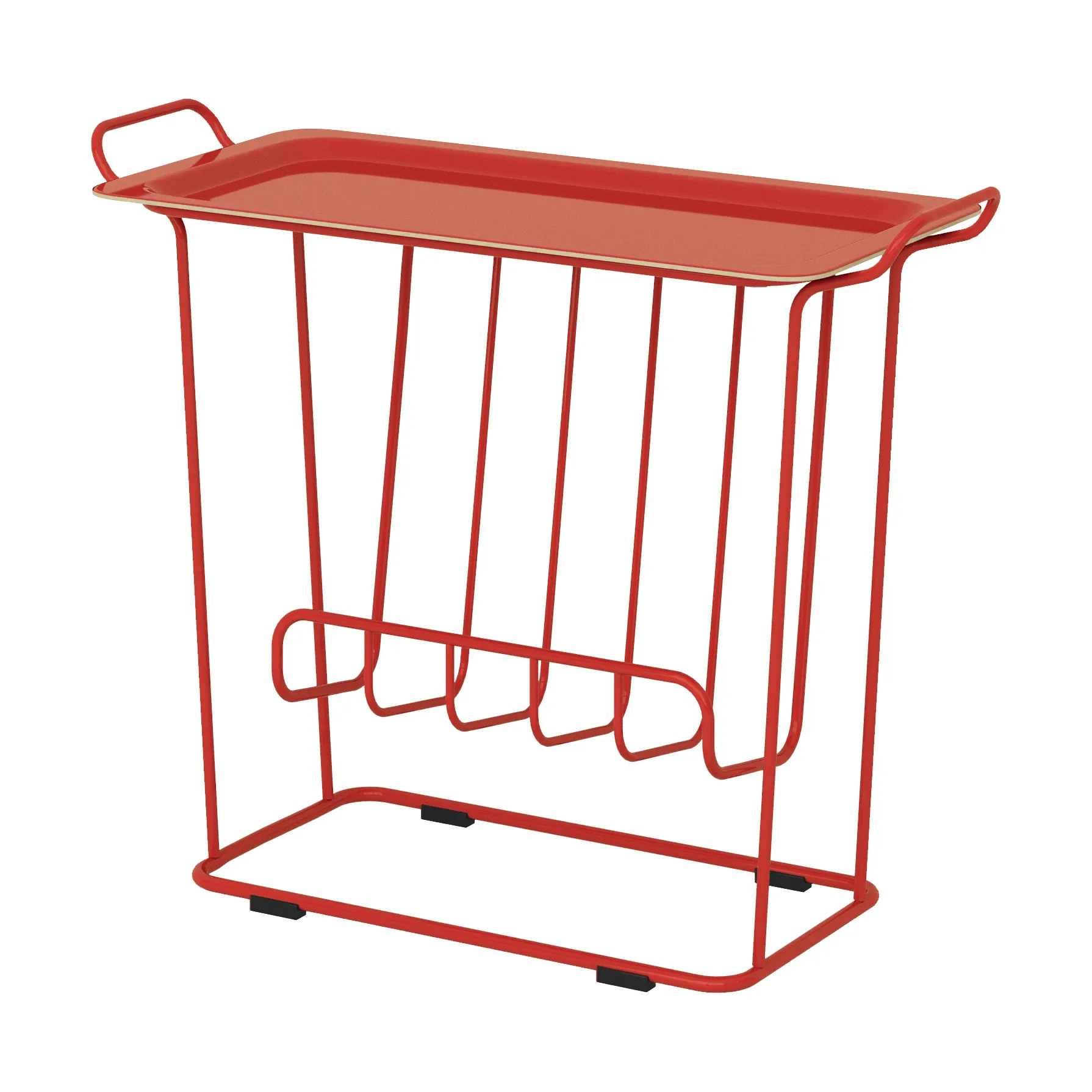 Mesa com tabuleiro de contraplacado Minnie Mae, Red Maze