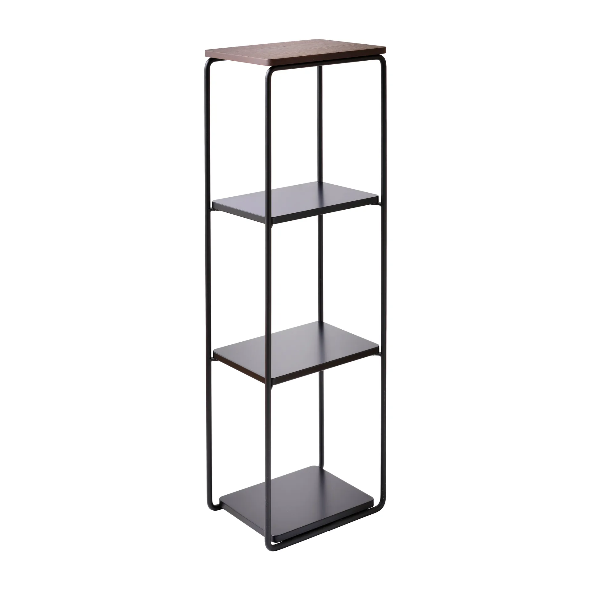 Mixrack Floor Shelf L prateleira 26x19x82.2 cm, Carvalho manchado - preto Maze