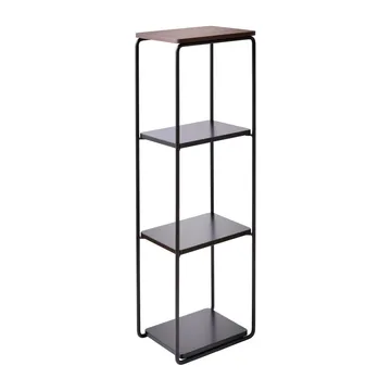 Mixrack Floor Shelf L prateleira 26x19x82.2 cm - Carvalho manchado - preto - Maze