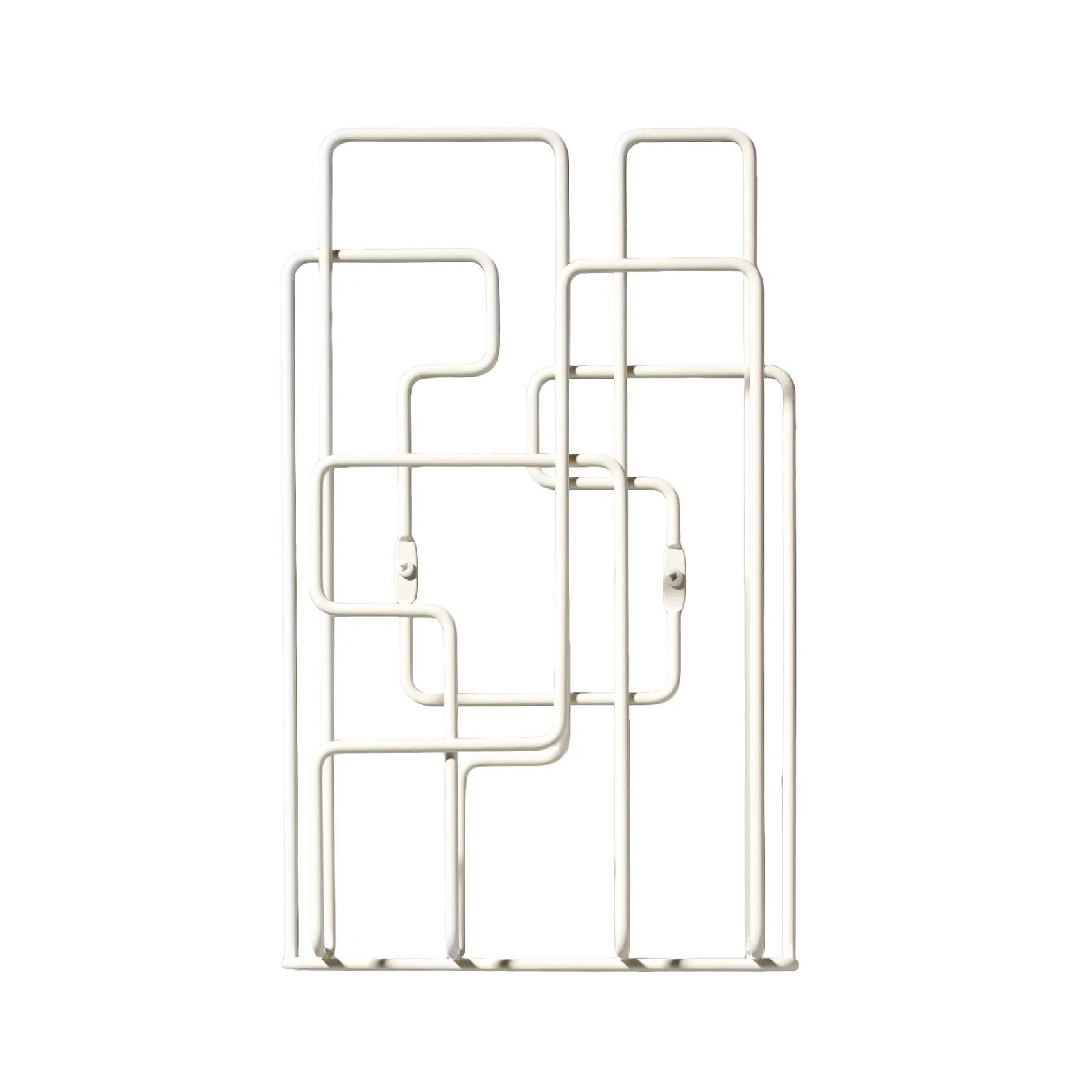 Porta revistas Little Saturday, branco Maze