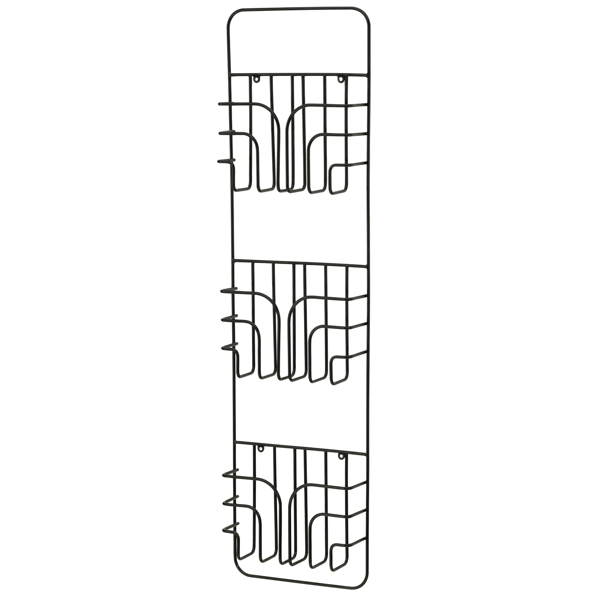 Porta revistas Now, preto Maze