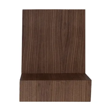 Prateleira de parede L-shelf - Nogueira, 30x38x29 cm - Maze