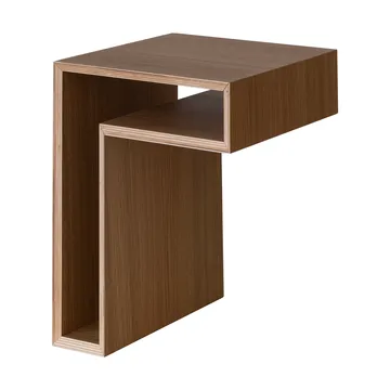 Prateleira de parede L-shelf - Nogueira, 30x38x29 cm - Maze