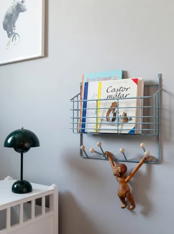 Prateleira Mitten junior - Azul Pigeon, 38,6x35,2x8,6 cm - Maze