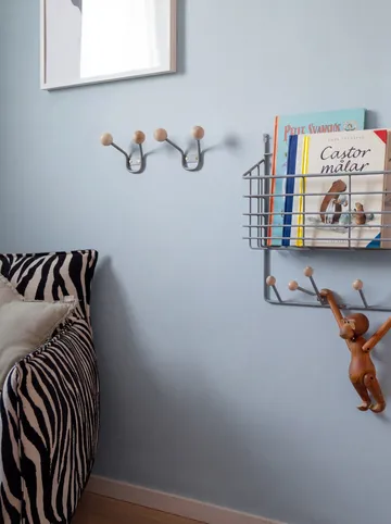 Prateleira Mitten junior - Azul Pigeon, 38,6x35,2x8,6 cm - Maze