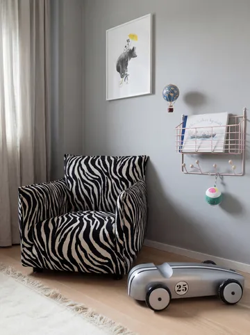 Prateleira Mitten junior - Rosa-pálido, 38,6x35,2x8,6 cm - Maze