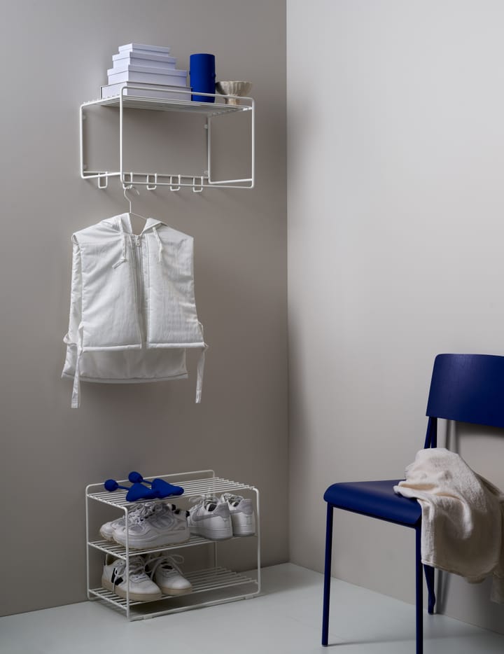 Prateleira para chapéus Uptown, Branco Maze