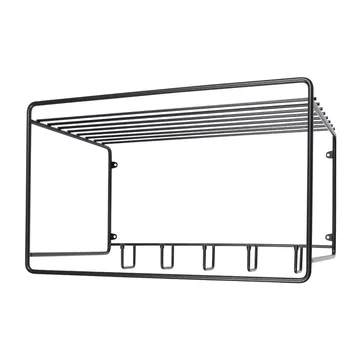 Prateleira para chapéus Uptown - Preto - Maze