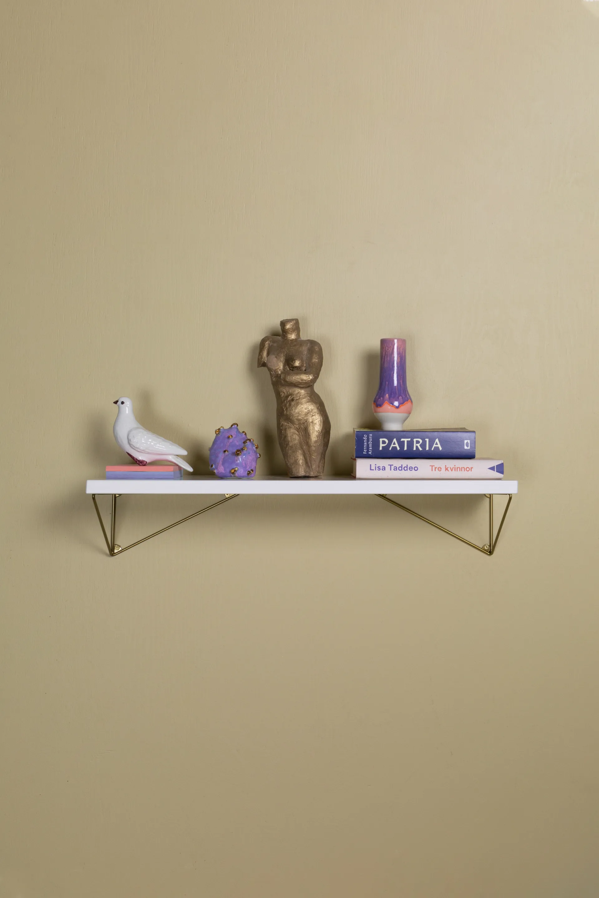 Prateleira Pythagoras 60 cm, Branco Maze