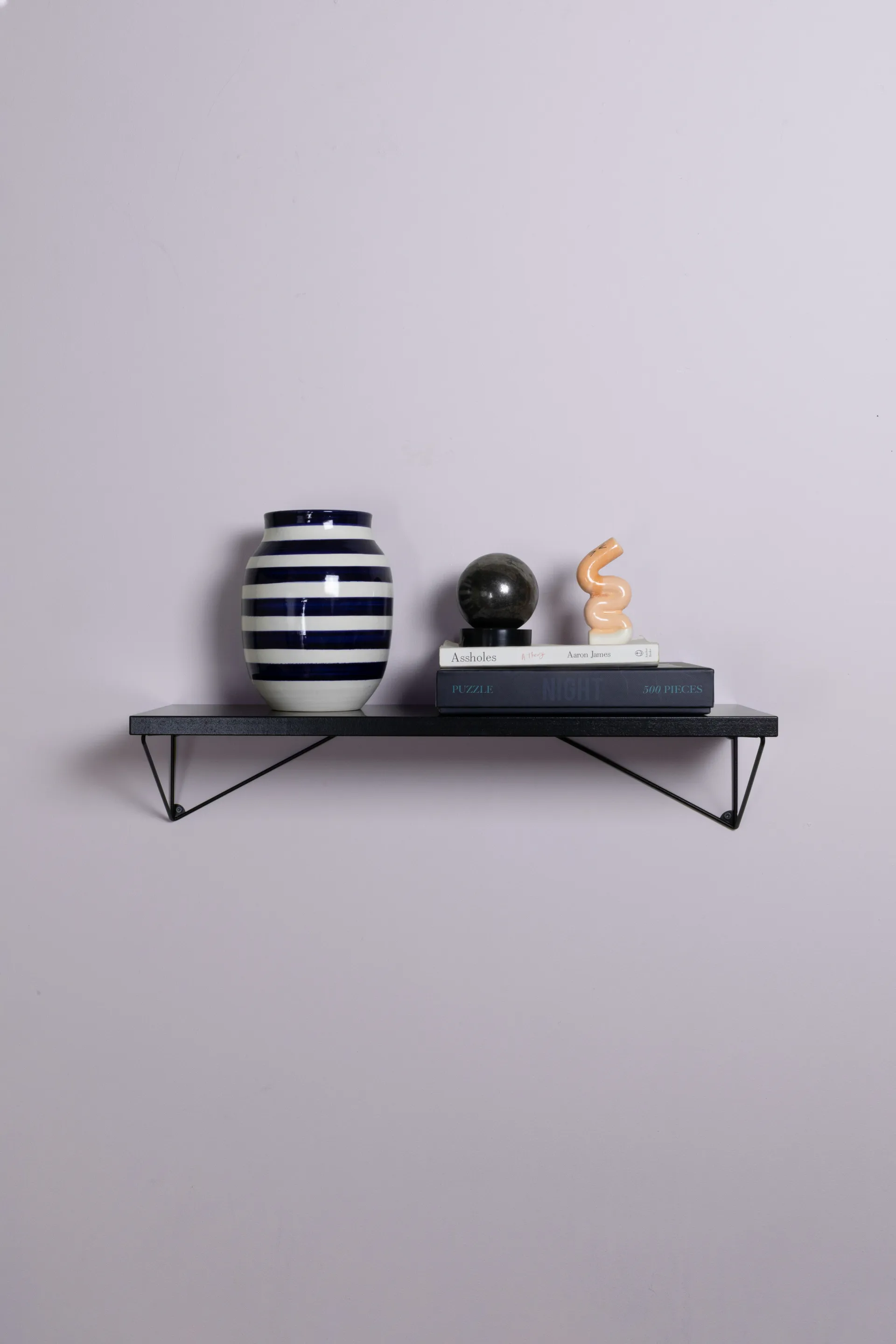 Prateleira Pythagoras 60 cm, Preto Maze