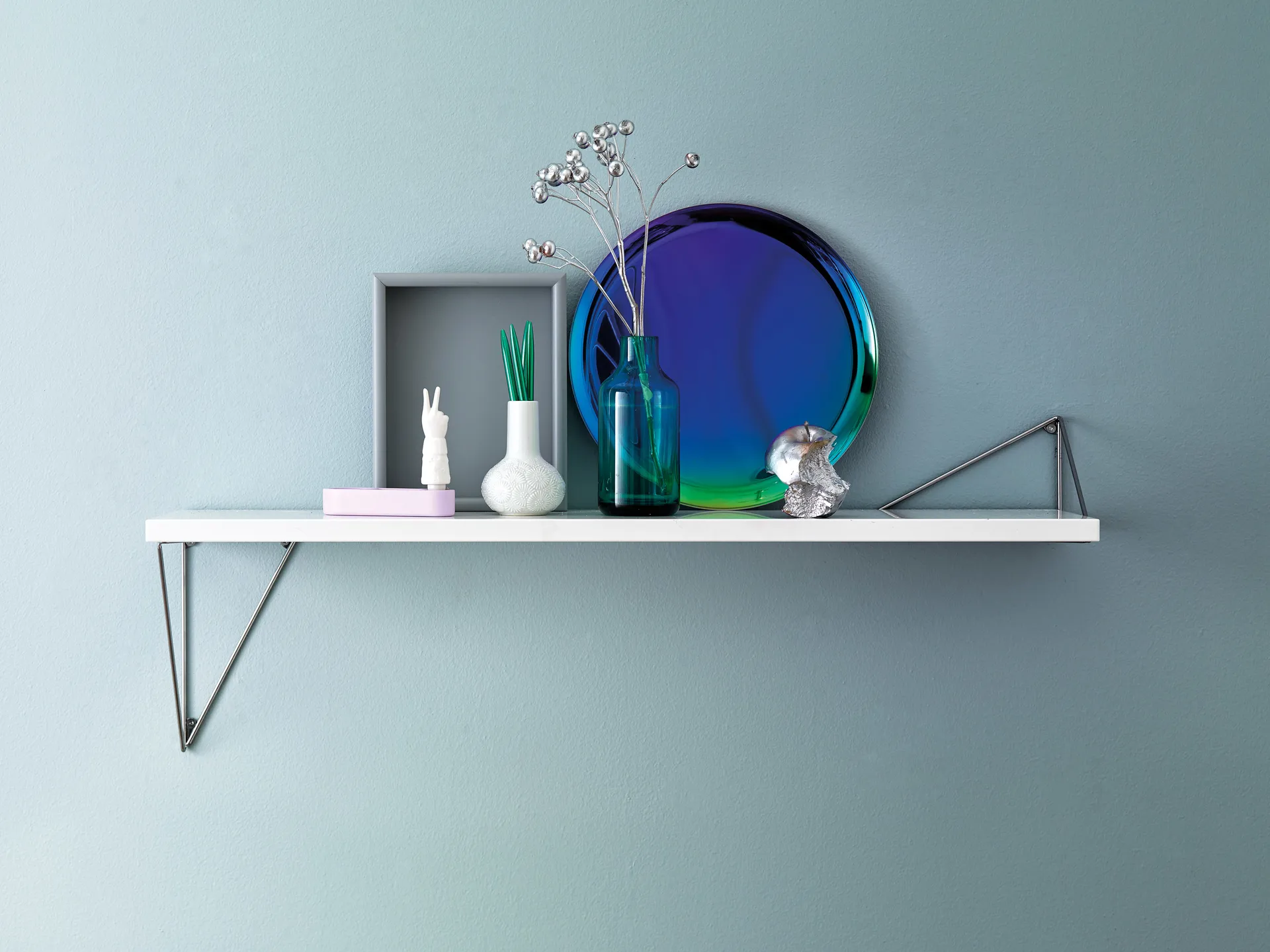 Prateleira Pythagoras, branco Maze