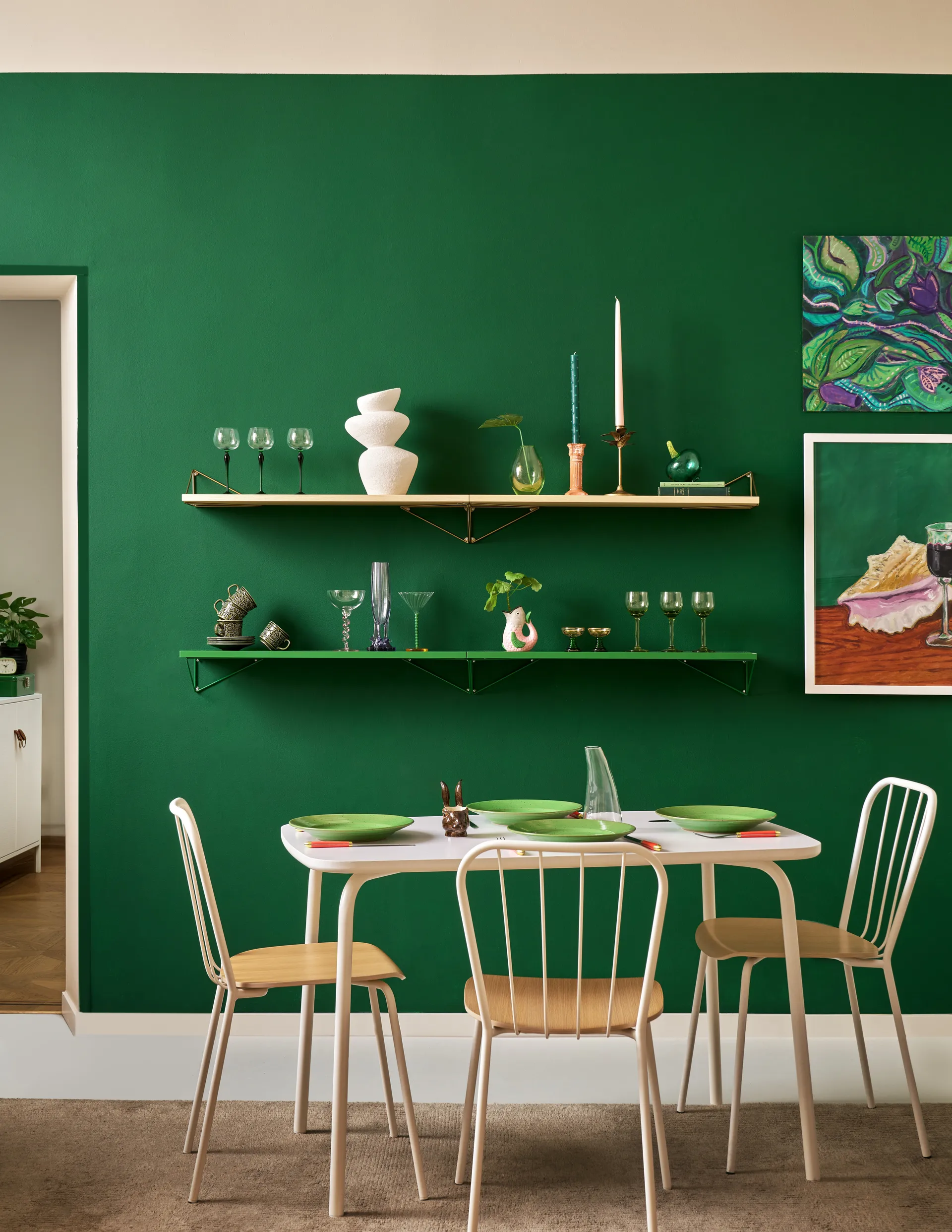 Prateleira Pythagoras, grande, Ash Maze