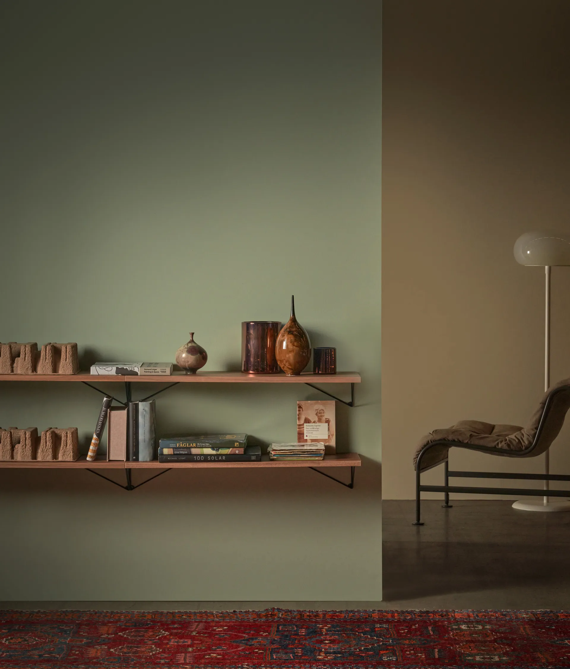 Prateleira Pythagoras, grande, nogueira Maze