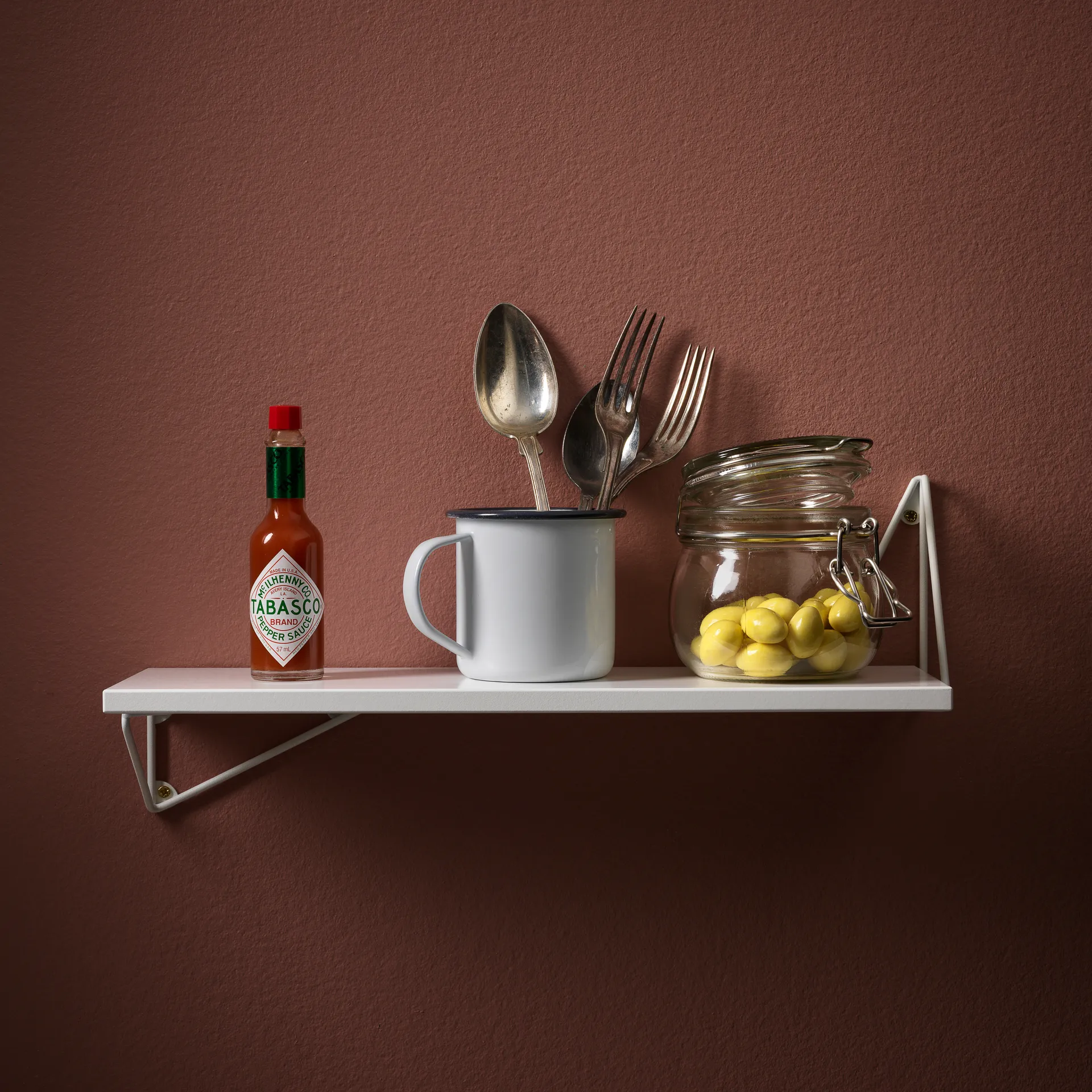 Prateleira Pythagoras XS, branco Maze