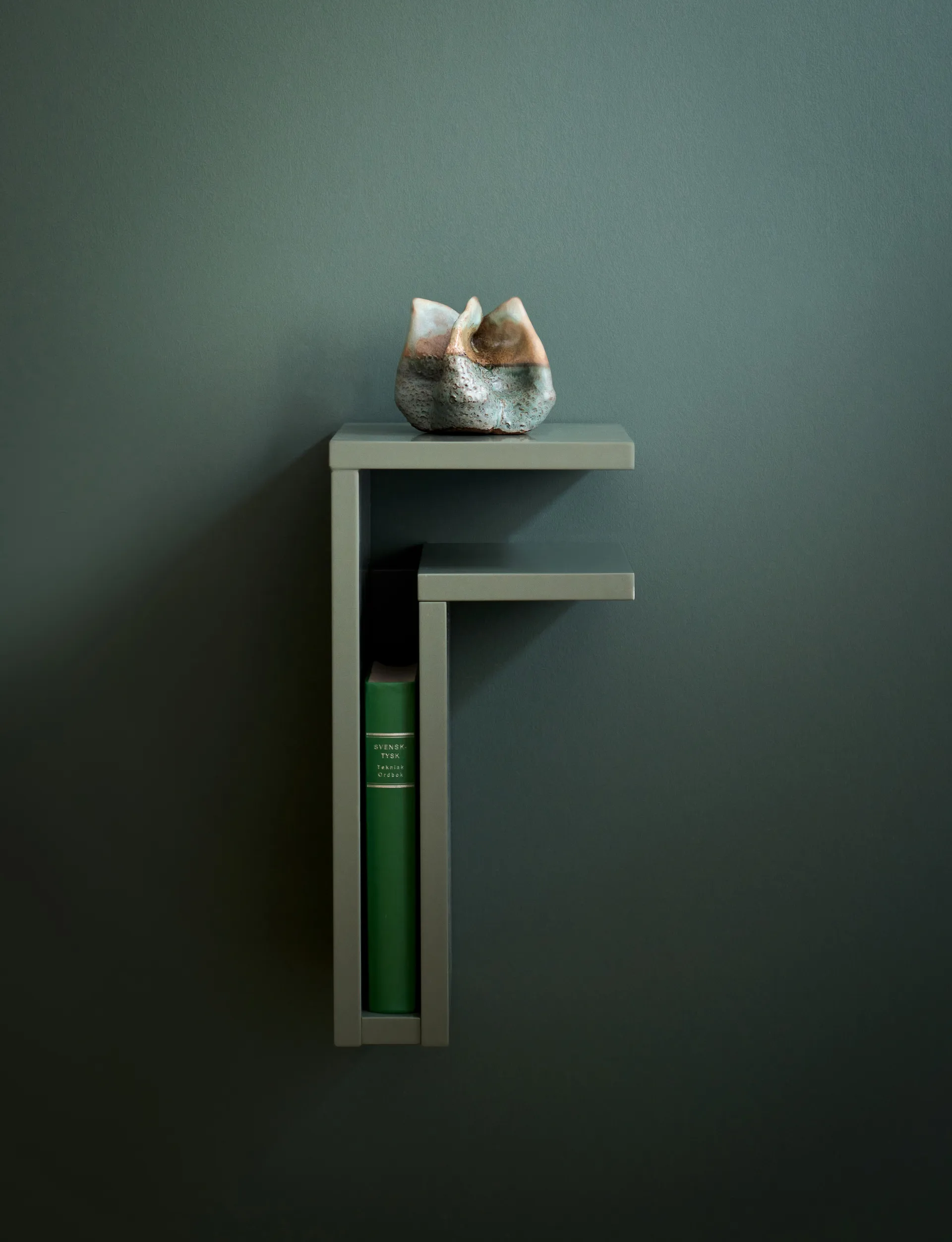 Prateleira Verde Cinzento F-shelf, Prateleira direita Maze