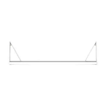 Pythagoras prateleira, branco, 20x80 cm - Maze