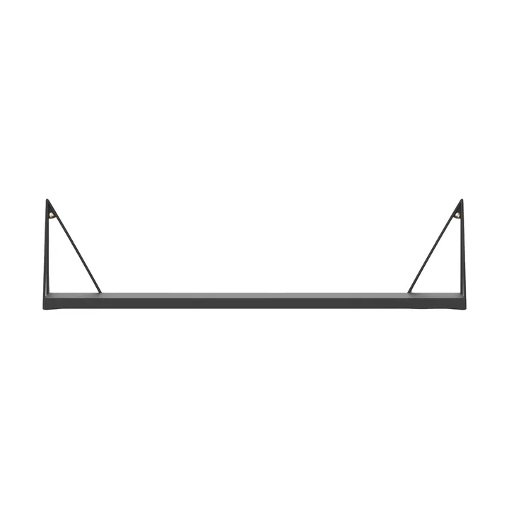 Pythagoras prateleira, preto, 20x80 cm - Maze