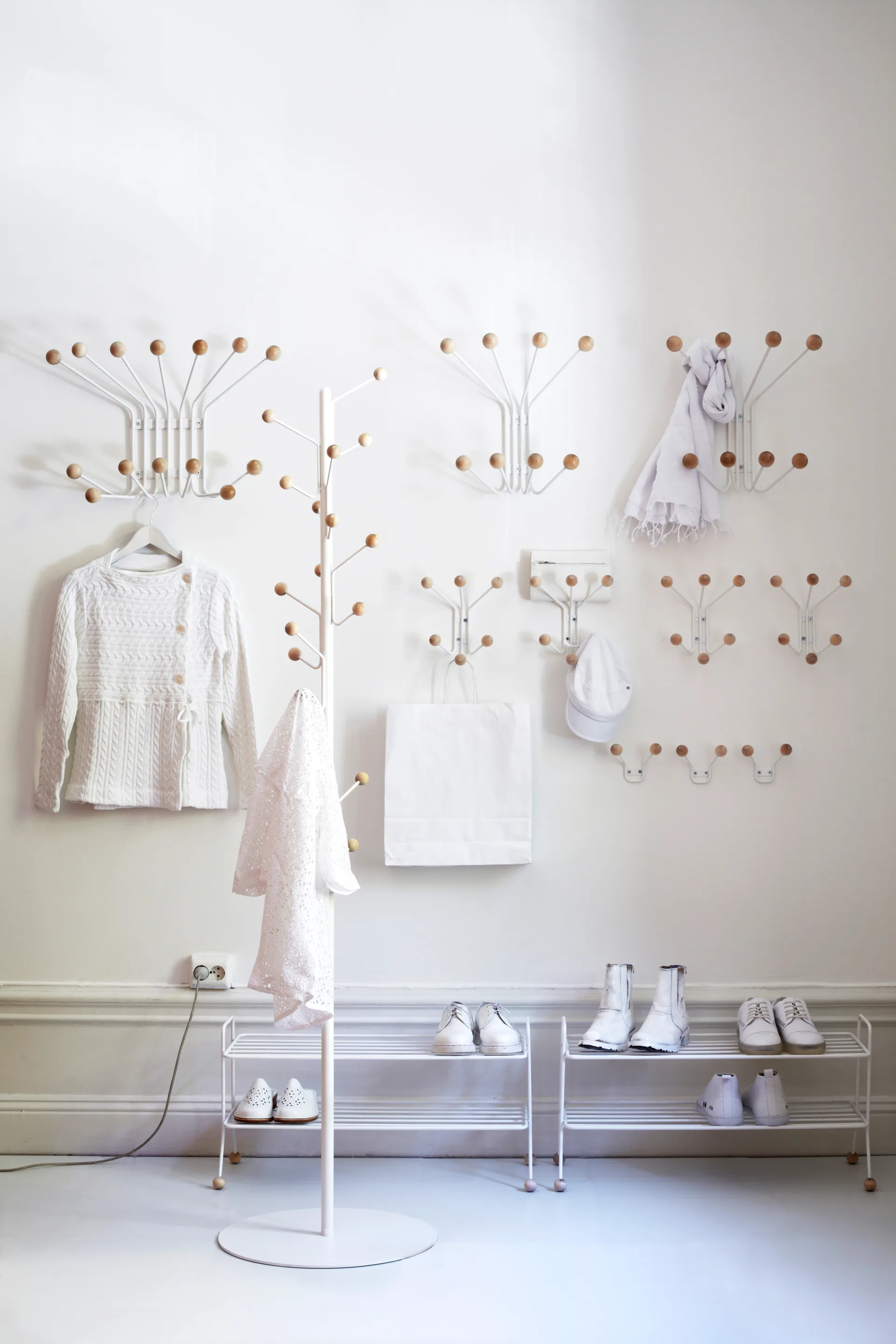 Sapateira Bill, branco Maze