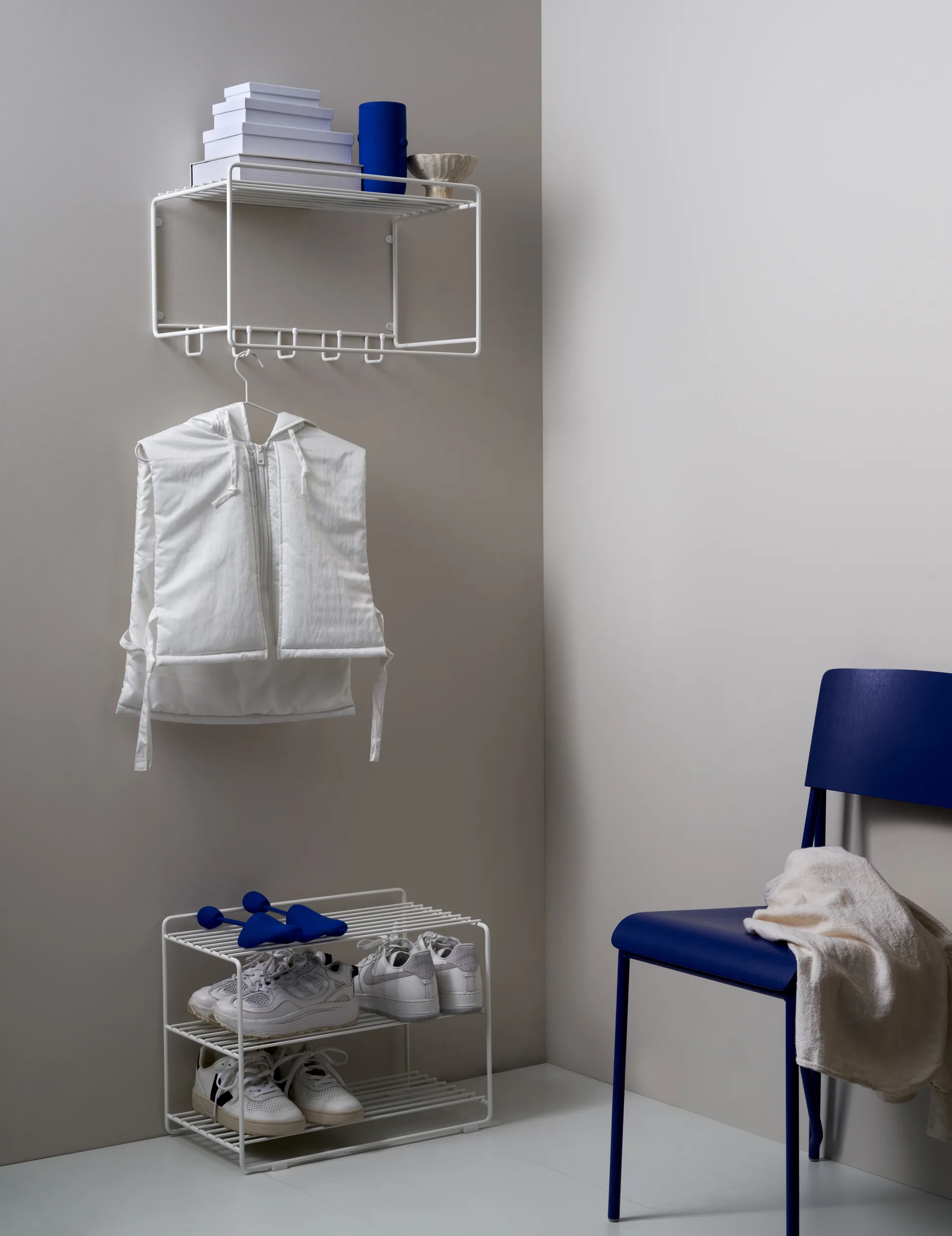 Sapateira Downtown, Branco Maze