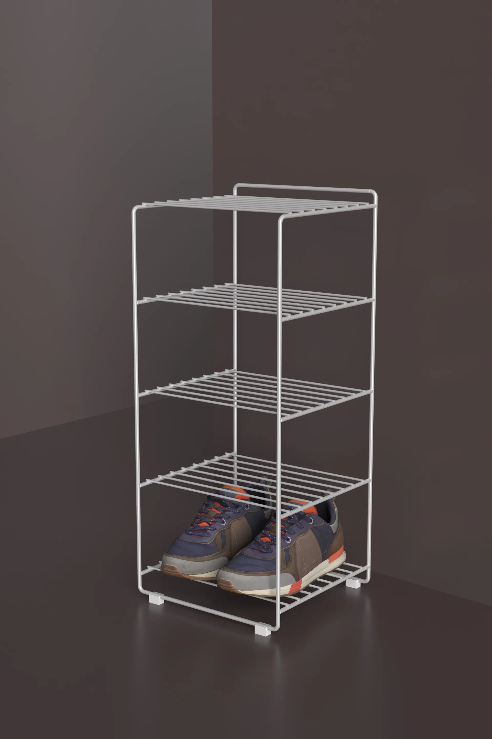 Sapateira Maze Shoescraper, Branco Maze