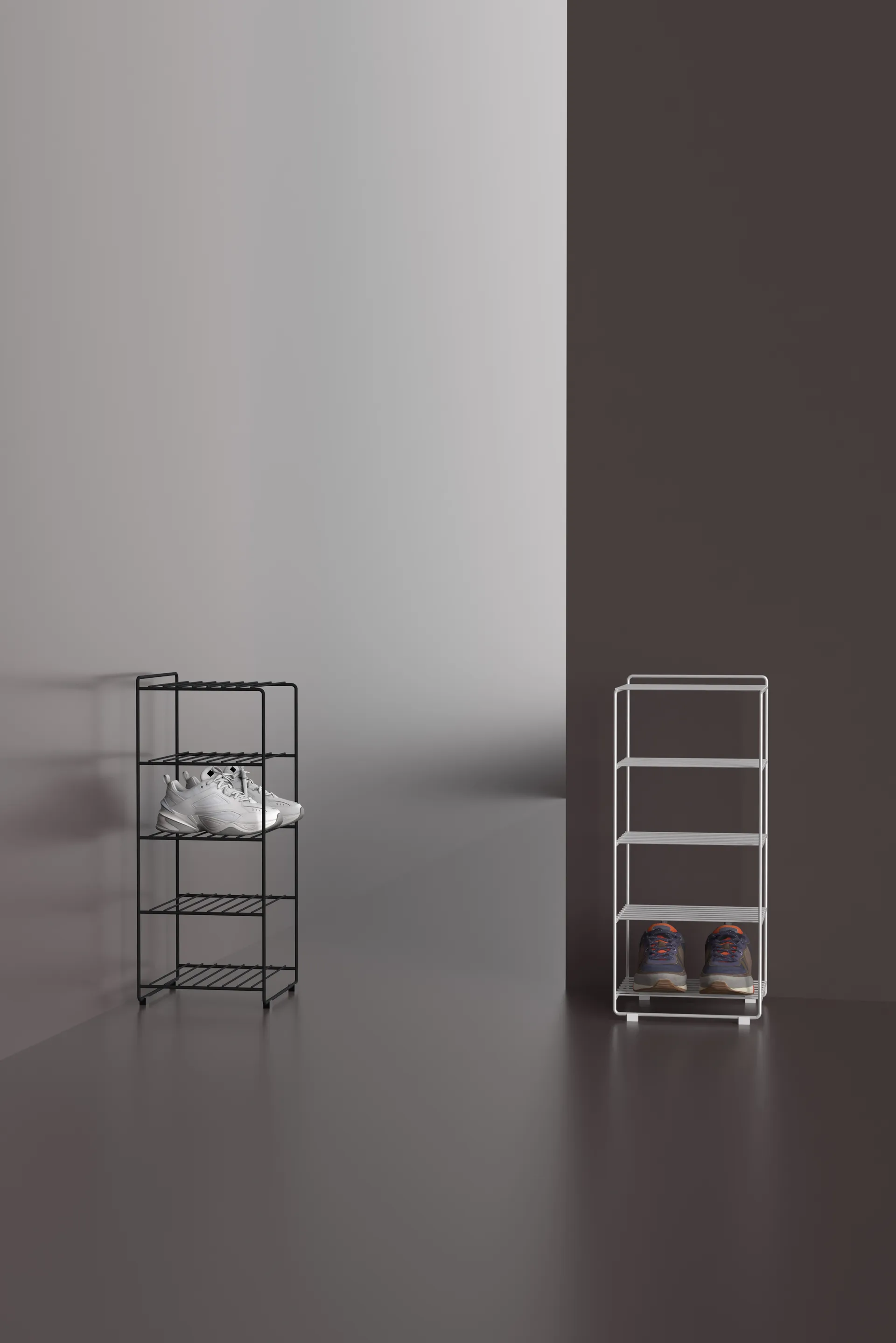 Sapateira Maze Shoescraper, Branco Maze