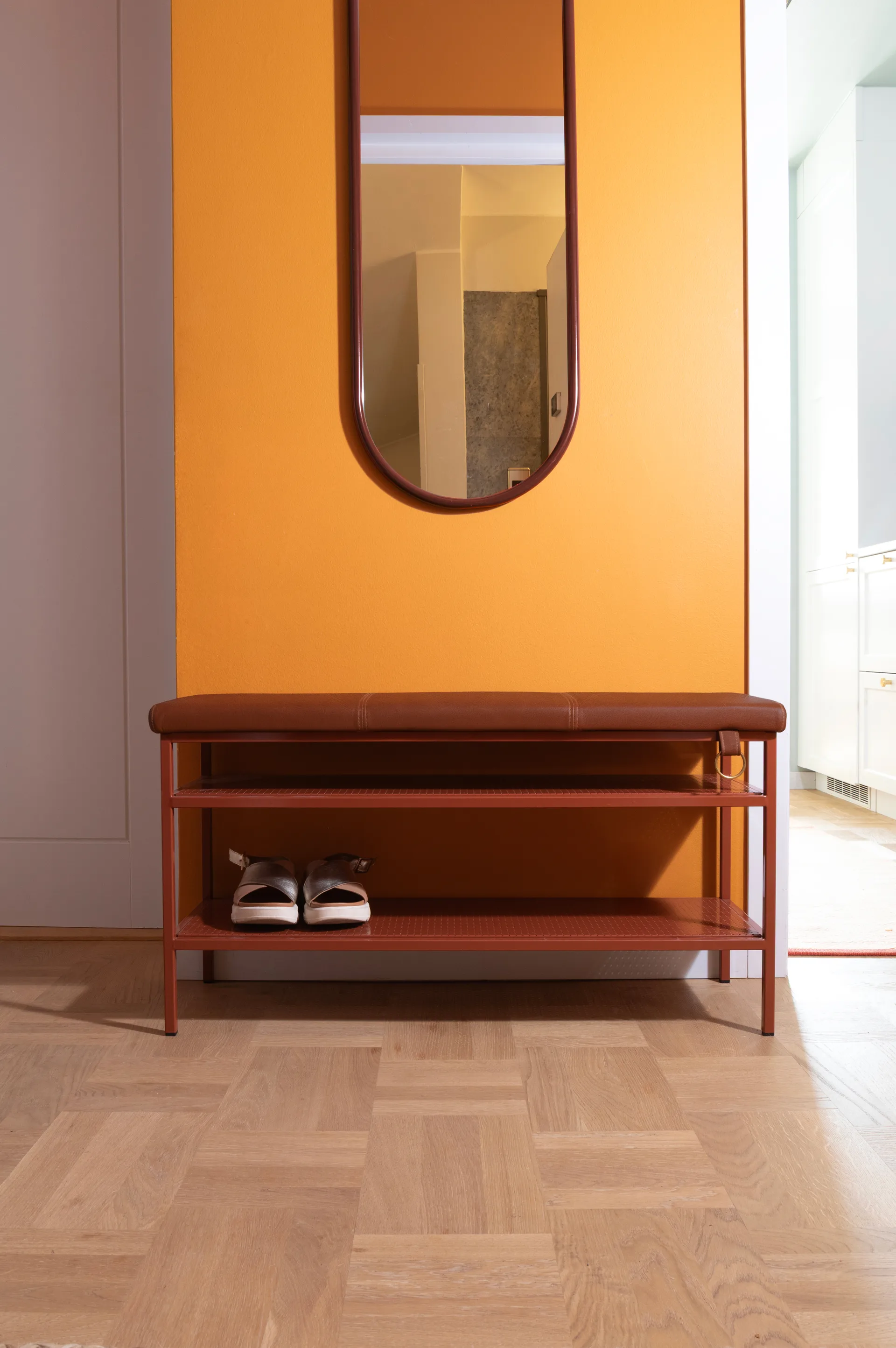 Sapateira Nancy, Cinnamon-vintage cognac Maze