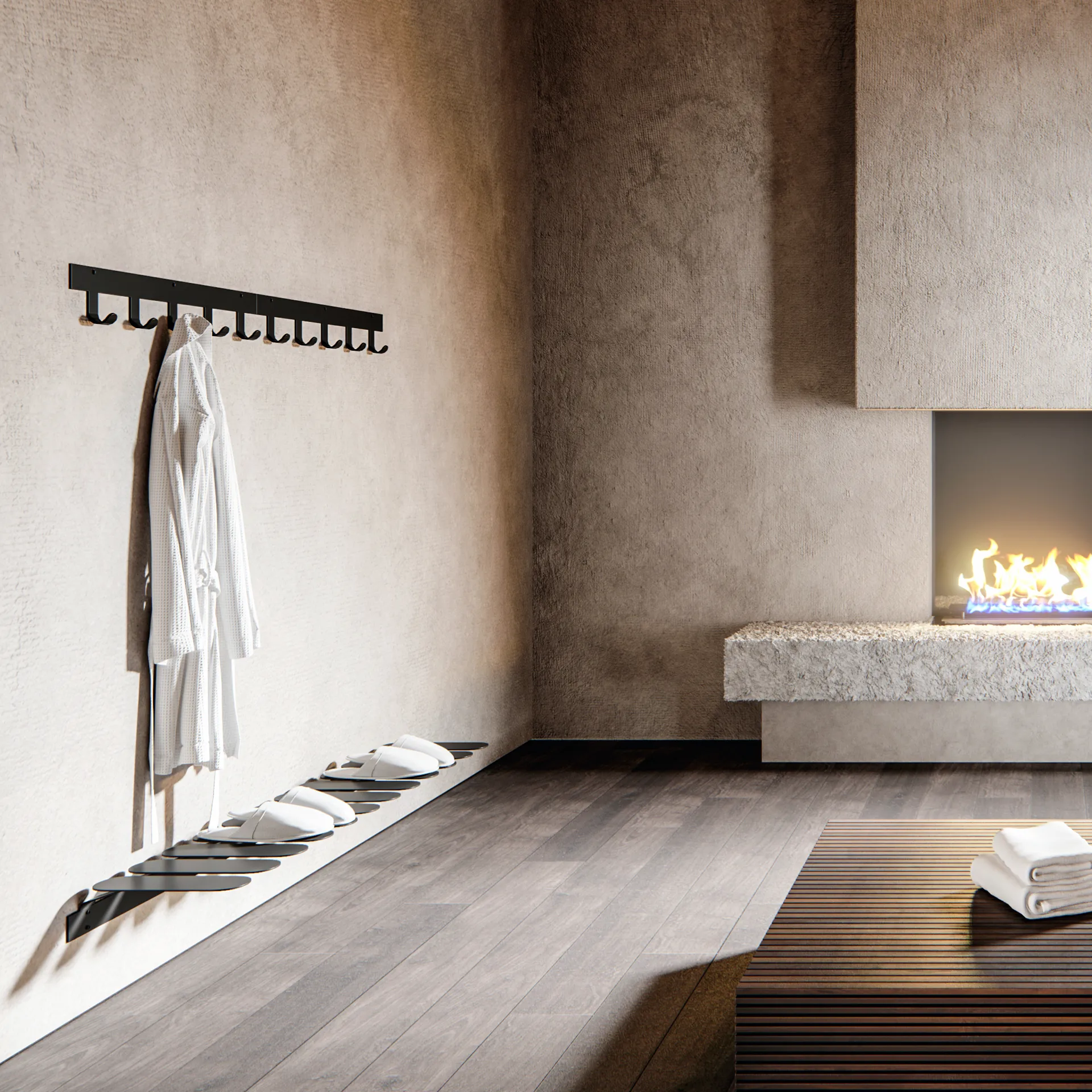 Sapateira Step, preto Maze