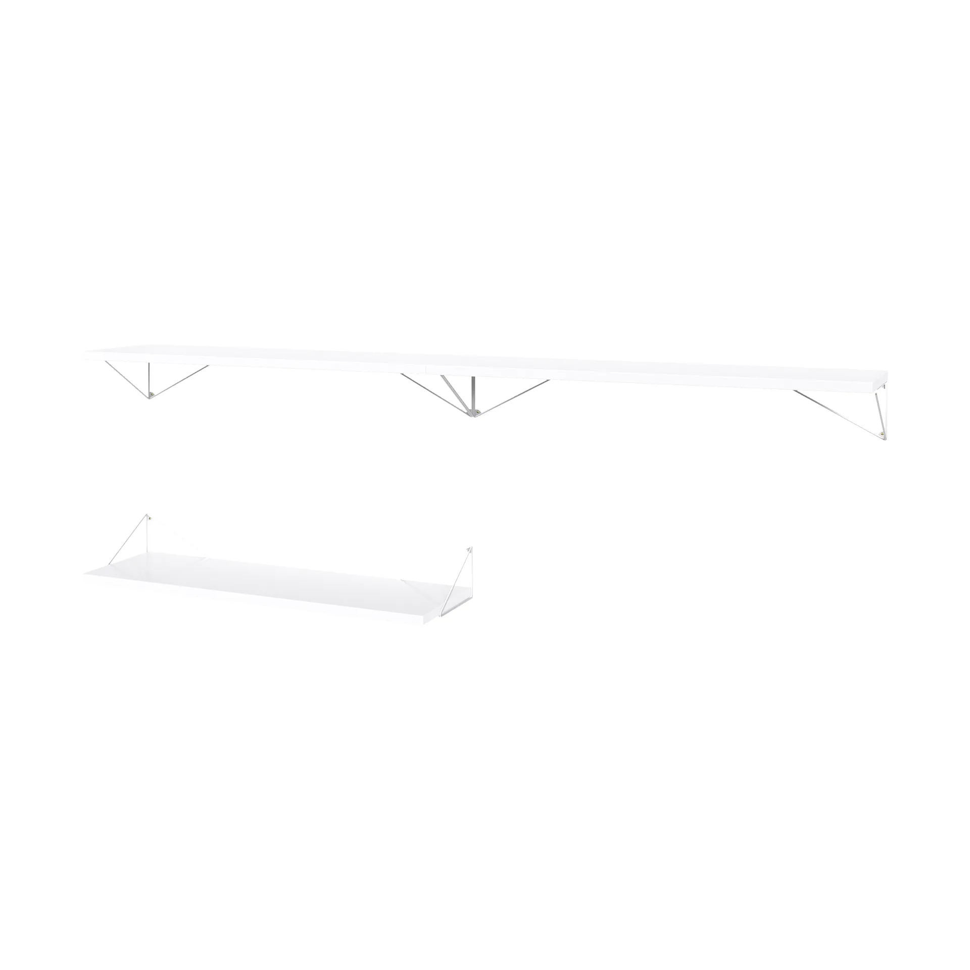 Sistema de estantes Pythagoras Bundle A branco-branco,  Maze