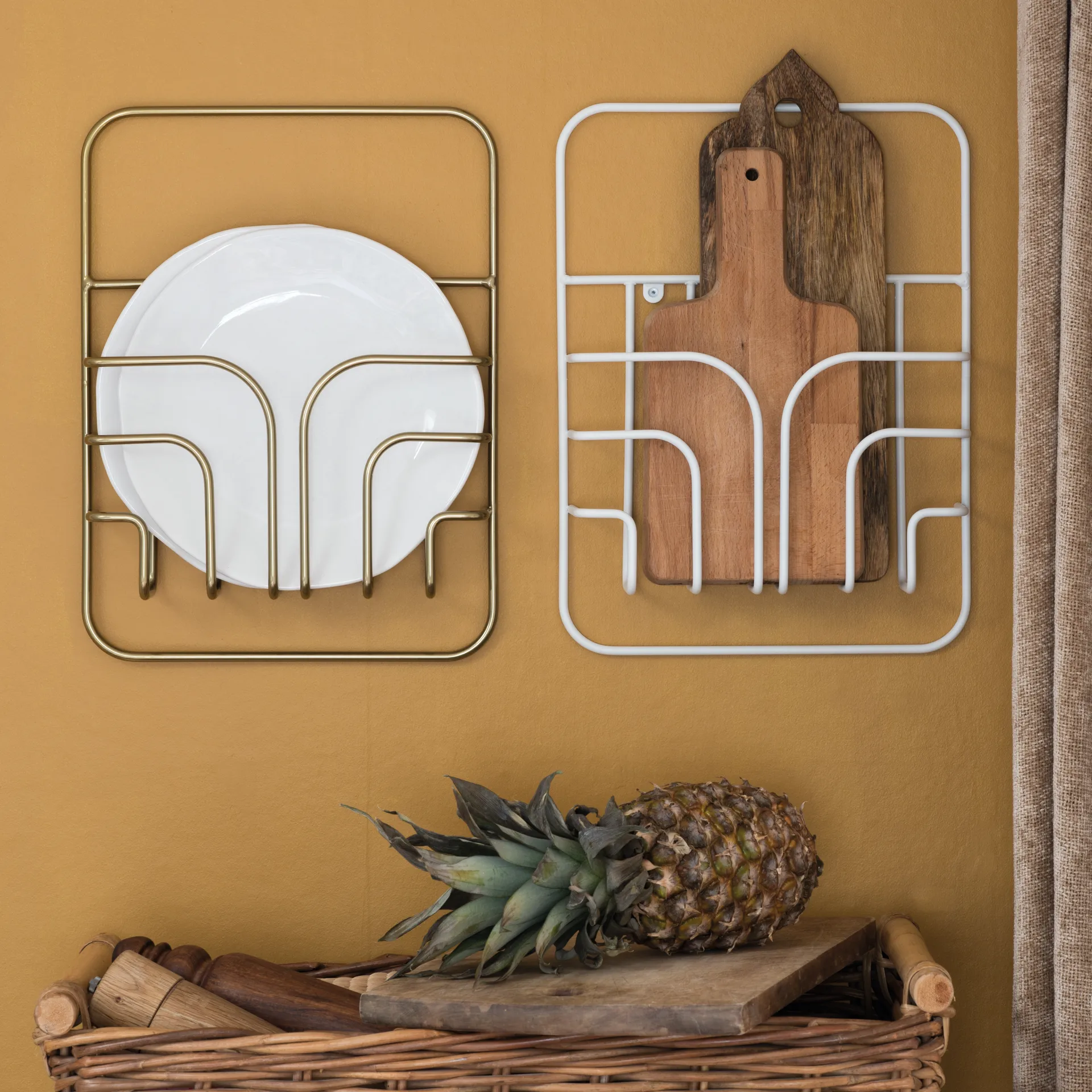 Suporte de revistas Now S, branco Maze