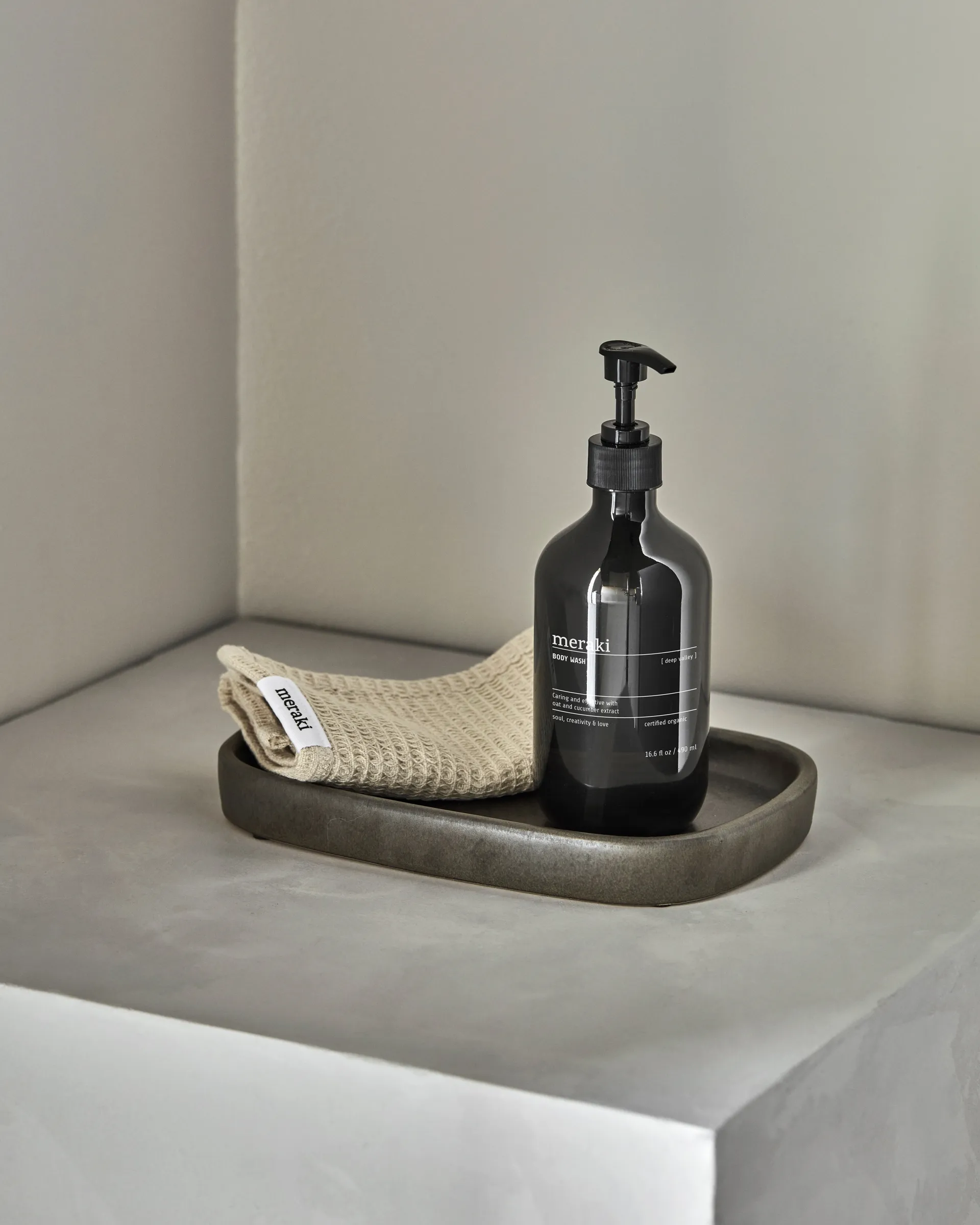 Datura tabuleiro, Cinza escuro Meraki