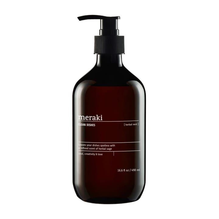 Detergente de louça Meraki 490 ml - Herbal nest - Meraki