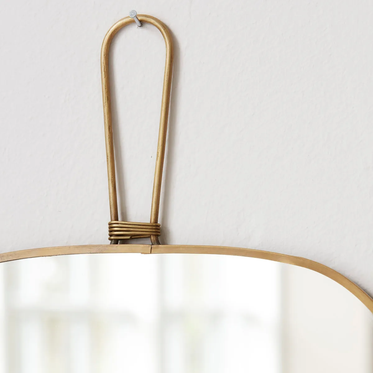 Espelho Meraki 26x28 cm, latão Meraki