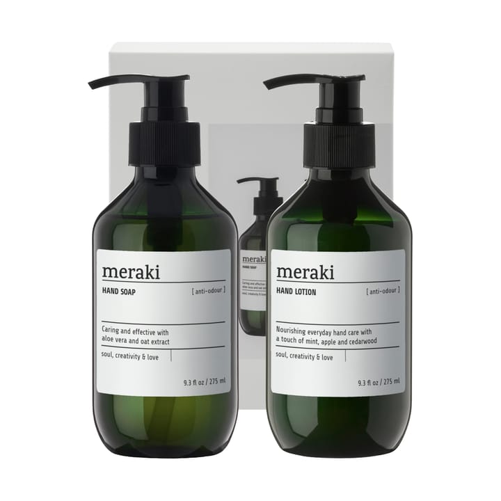 Meraki conjunto de presente com sabonete líquido para mãos e loção para mãos - Anti-odor - Meraki