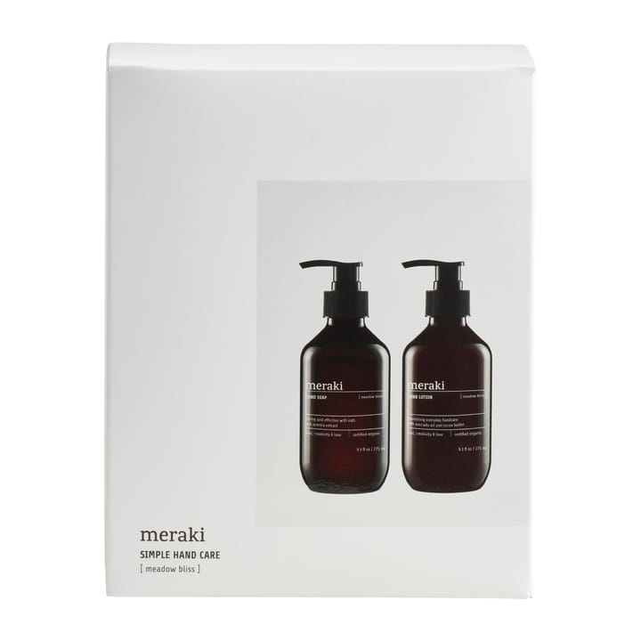 Meraki conjunto de presente com sabonete líquido para mãos e loção para mãos - Meadow bliss - Meraki