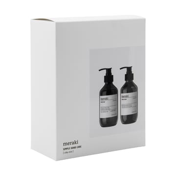 Meraki conjunto de presente com sabonete líquido para mãos e loção para mãos - Névoa sedosa - Meraki