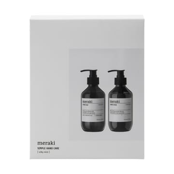 Meraki conjunto de presente com sabonete líquido para mãos e loção para mãos - Névoa sedosa - Meraki