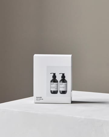 Meraki conjunto de presente com sabonete líquido para mãos e loção para mãos - Névoa sedosa - Meraki