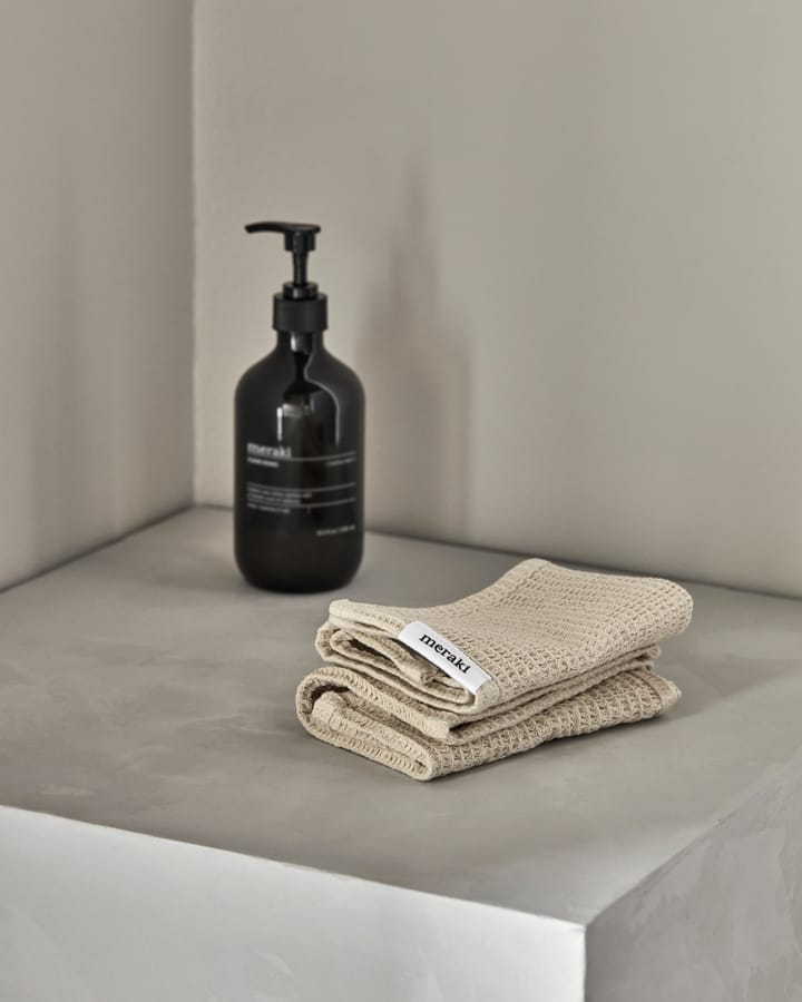 Meraki conjunto de presente de detergente e pano de cozinha 3 peças, Lago Sombra Meraki