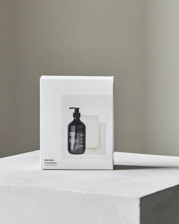 Meraki conjunto de presente de detergente e pano de cozinha 3 peças - Lago Sombra - Meraki