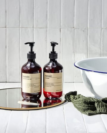 Meraki conjunto de presente, sabonete líquido para mãos e detergente para loiça - Exfoliante Estrela do Norte, Brisa da Florada - Meraki