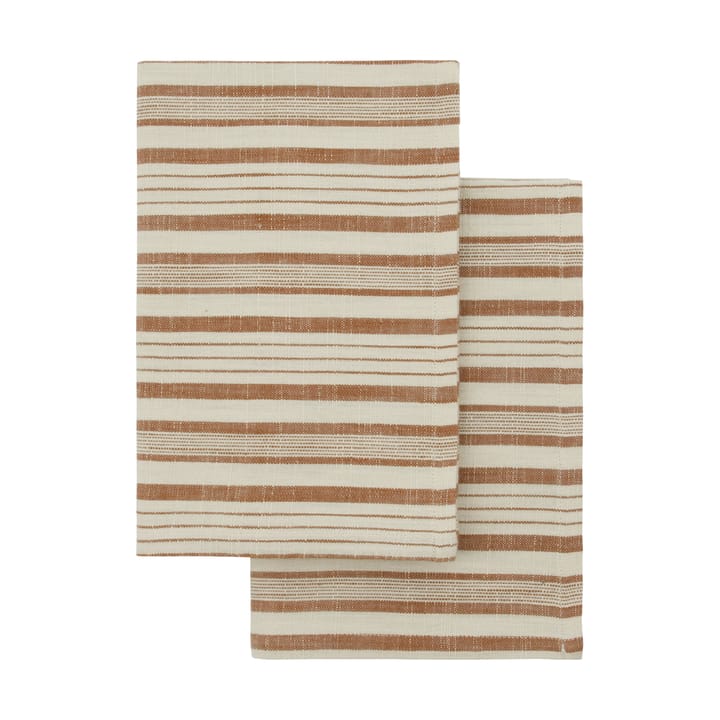 Meraki pano de cozinha 50x70 cm 2 unidades - Terracota - Meraki