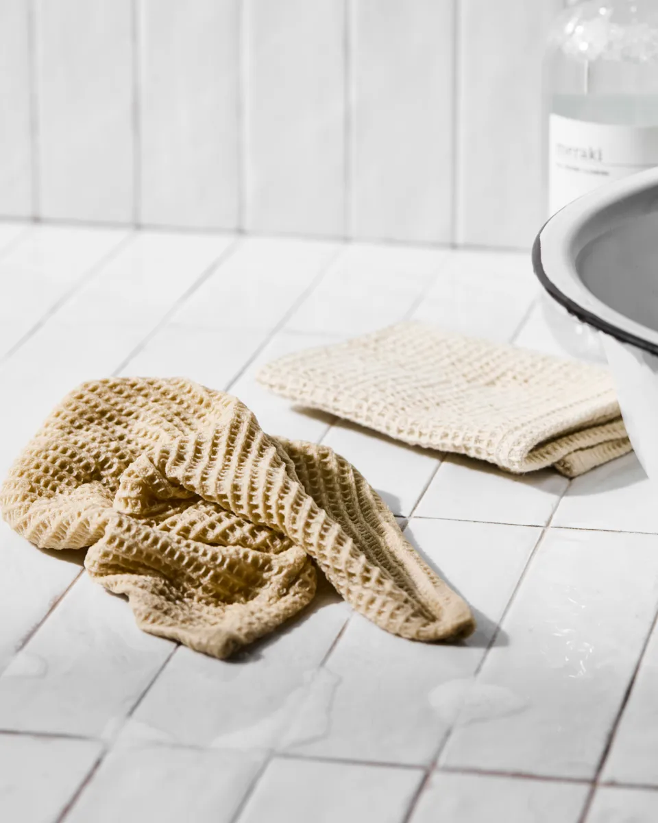 Meraki pano de prato 30x30 cm 2 unidades, Bege Meraki